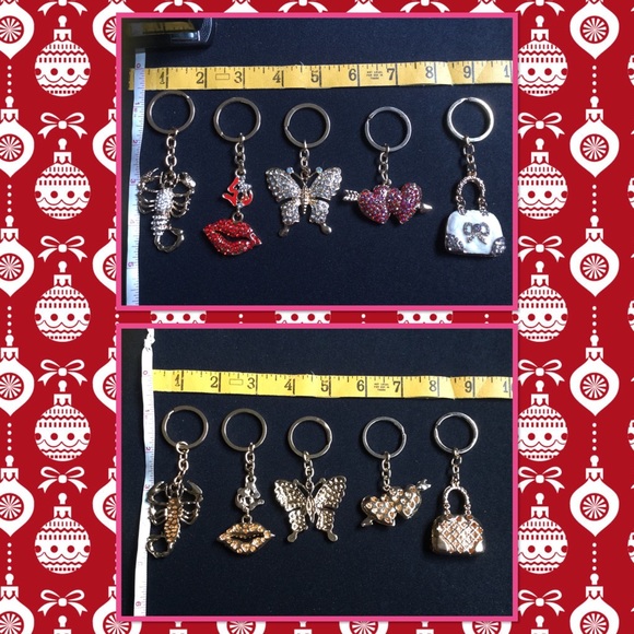 Price for 2pcs Beautiful rhinestone keychain - Picture 3 of 3